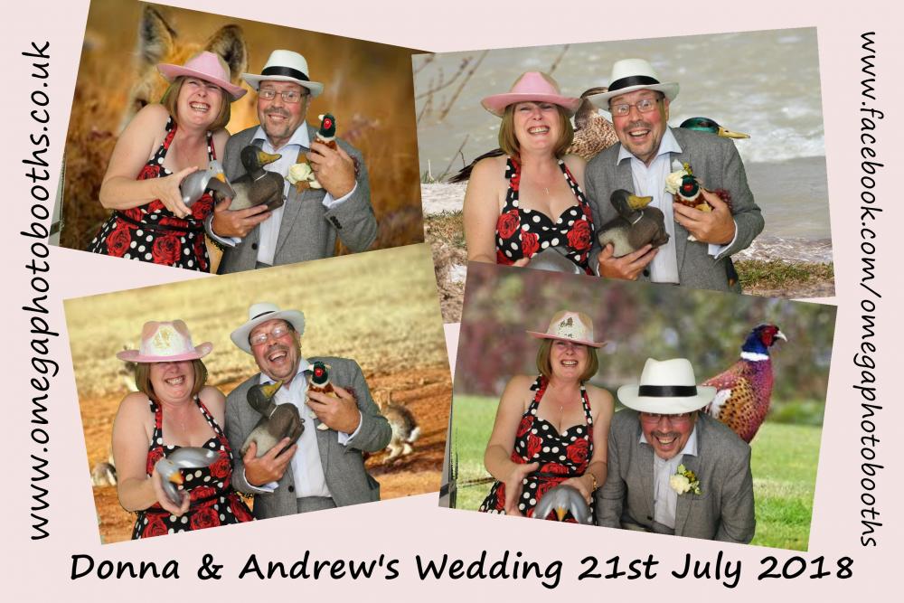 Donna & Andrew's Wedding | View more photos from the event at gallery.omegaphotobooths.co.uk/u/Omega-Photobooths/Donna-Andrews-Wedding